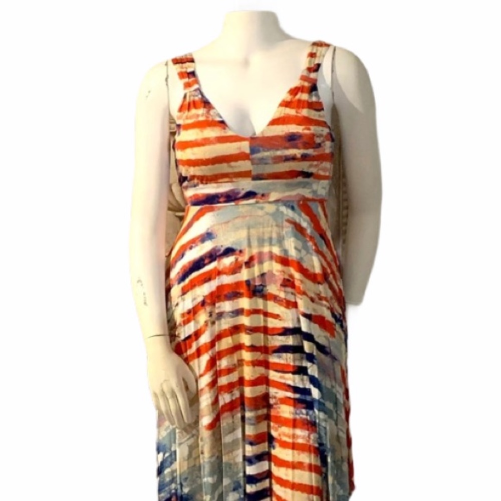 American Rag Cie Distressed Flag Patriotic Dress